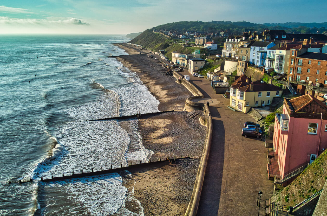 Norfolk Coast showing beautiful beaches and seaside towns